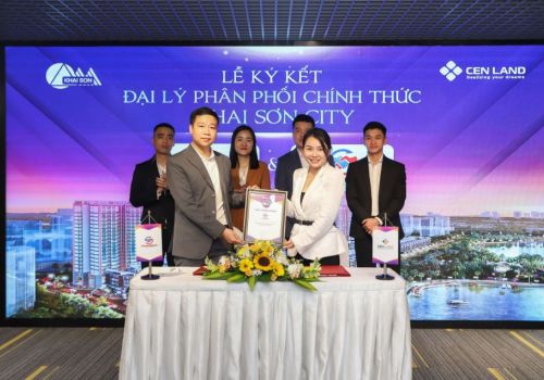 SÀI GÒN GROUP KÝ KẾT PHÂN PHỐI CHÍNH THỨC DỰ ÁN KHAI SƠN CITY
